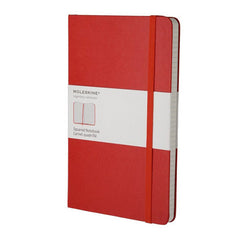 Moleskine Classic Notebook - Squared - Large - Hardcover - Red