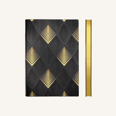 Daycraft Signature Art Deco Dotted Notebook - A5 - Pyramid