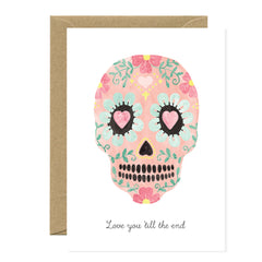 All The Ways To say - Card - Love You Skull